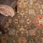 Tapis oriental brun en laine / coton touffeté à la main Felsenthal-1621710715