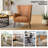 Atalyia 30" W Faux Leather Wingback Armchair with Nailhead Trim-73873594
