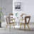 Upholstered Dining Chairs Set of 4-320060454