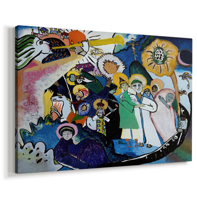 «All Saints I-Wassily Kandinsky», toile tendue avec châssis - 1970