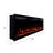 Vibrance Recessed or Wall Mounted Electric Fireplace Heater, Multi-Flame Colors, Voice Assistant Compatible, Logs & Crystals, Remote Control-102270341