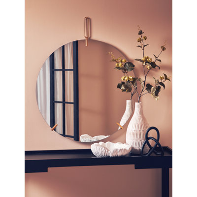 Niotaze Round Wall Mirror