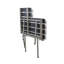 32-inch x 22.5-inch ADA Bariatric Wall Mount Folding Transfer Bench Shower Seat with Legs, Right-Handed, Black Slatted Phenolic Seat