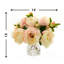 Arrangement floral pivoines dans un vase