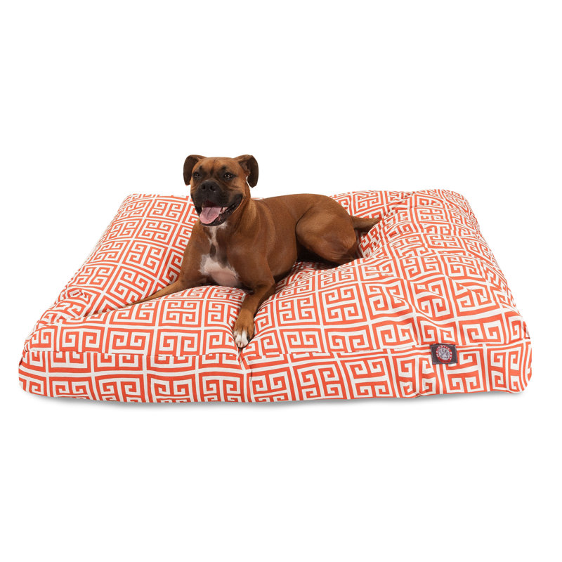 Coussin Towers Angela, Orange, Petit (l 20 po x P 27 po x H 4 po) ;