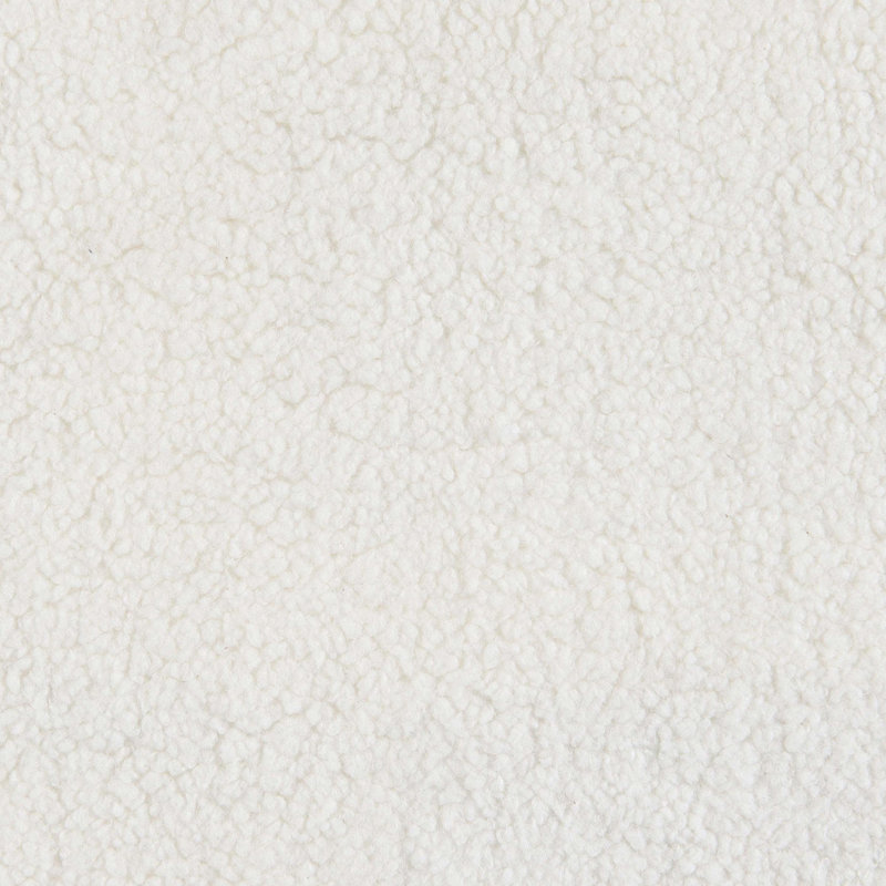 Fauteuil sans accoudoirs, Boucle blanc
