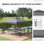 Ahriana Steel Patio Gazebo