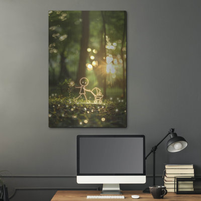 New Baby' by r3darch0n Metal Wall Art