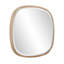 Miroir d'appoint mural en chêne naturel Cartwell Antjuan-87892908