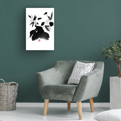 Art sur toile Pechane «Eating Panda»