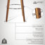 Tabouret pivotant à hauteur de comptoir ou de bar Shelly au fini bois - ensemble -1304667361-1304667363-1304667367
