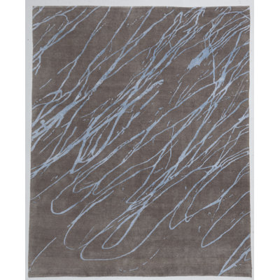Hand Knotted Abstract Rug