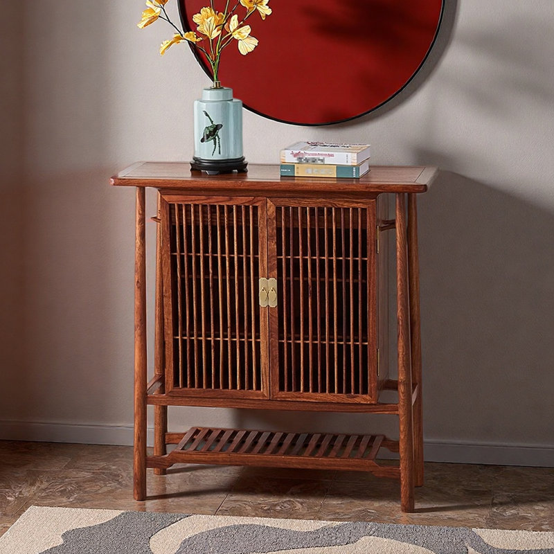 Armoire à chaussures en bois massif