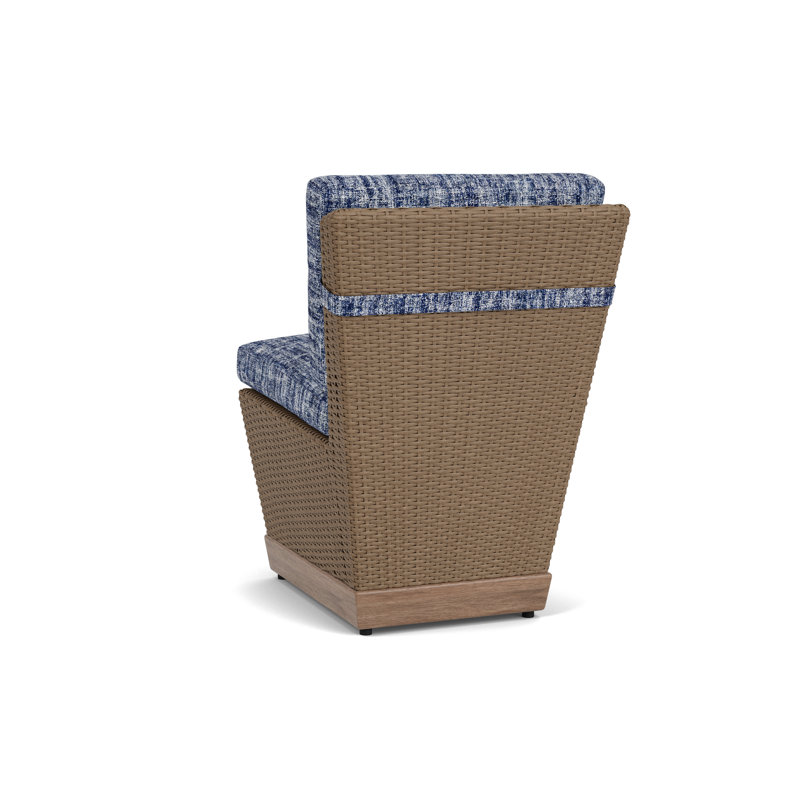 Charisma Outdoor Dining Side Chair, Visions Cobalt