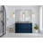 Esin 60 " W Freestanding Standard Free Standing 2 Double Vanity Bathroom Vanity With Quartz Top-88110031