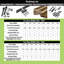 5-in-1 Design 80" Colour Solid Pine Unassembled Door with Black Rustic Installation Hardware Kit-89213779-89213775