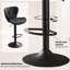 Tabourets de bar pivotants à hauteur réglable avec structure en métal -105290097