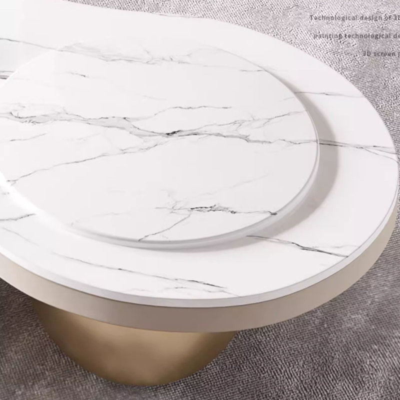 Table basse de style italien crème