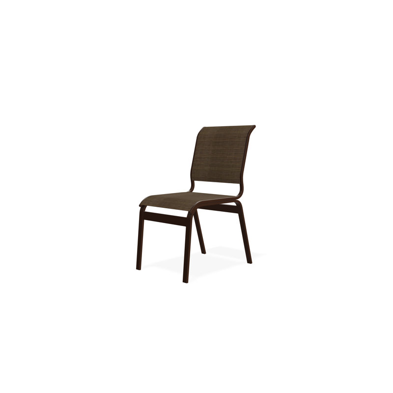 Aruba II Outdoor Dining Chair, Kona, Bark