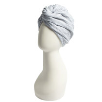 Extra Long Hair Head Turban Towel Wrap Elastic Closure: 100% Terry Cloth  Cotton Wrap Drying Wet Hair for Women Spa Gift, Birthday /white 