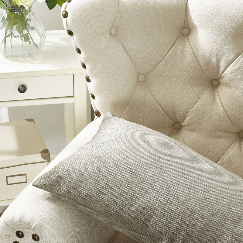Milliken Reversible Pillow Cover, Taupe