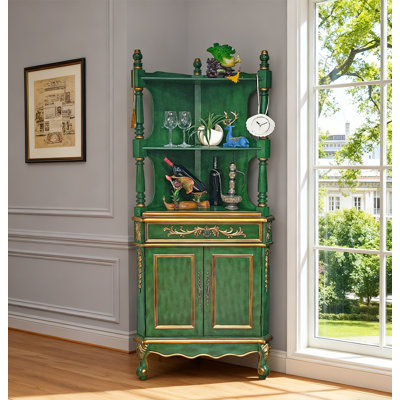 Armoires à vin 30,71 "Green Standard
