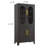 Metal Decorative Office Filing Storage Cabinet with Lock and Adjustable Shelves-111538700