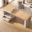 Rolling Kitchen Island With Extendable Dining Table-1484177744