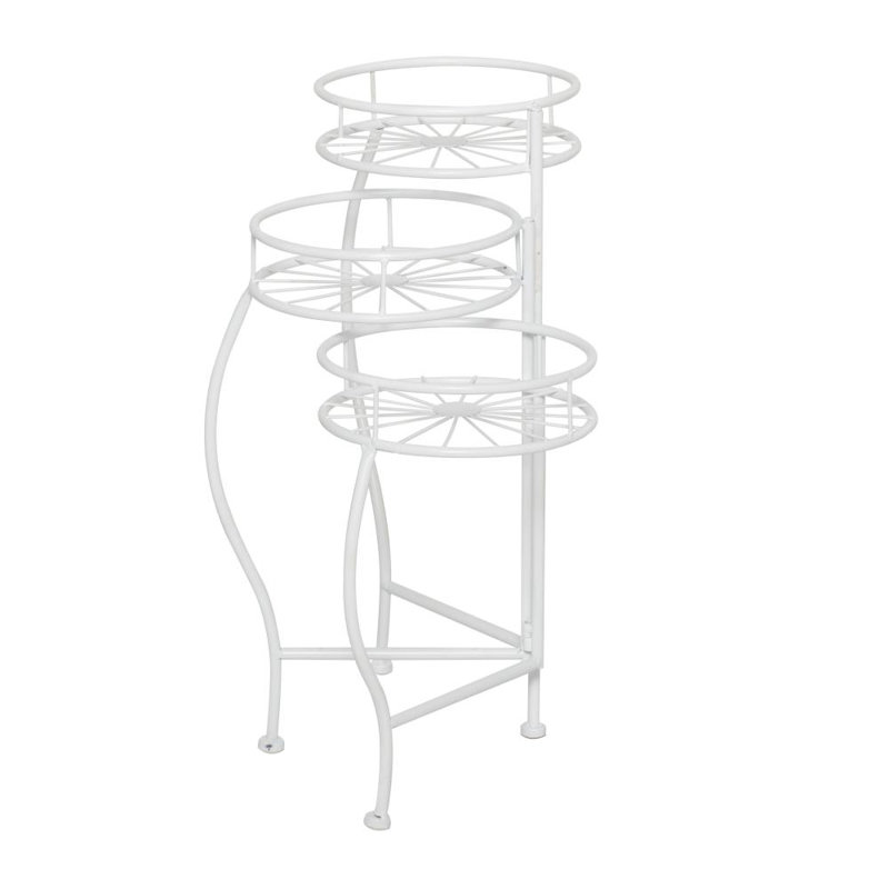Support pour plante Aya, Blanc