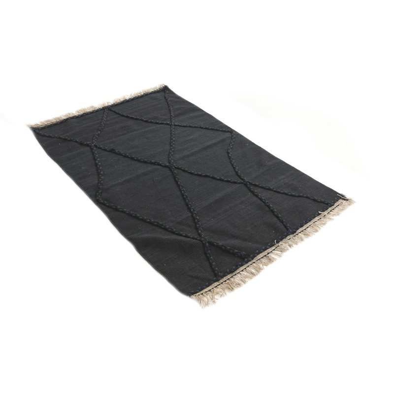 Jordan Black Rug
