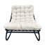 Solace Outdoor Rocking Chair and Stool-215227910