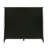 1pc Queen Size Upholstered Wingback Design Bed Gray Wooden Trim Premium Fabric Bedroom Furniture-745284740