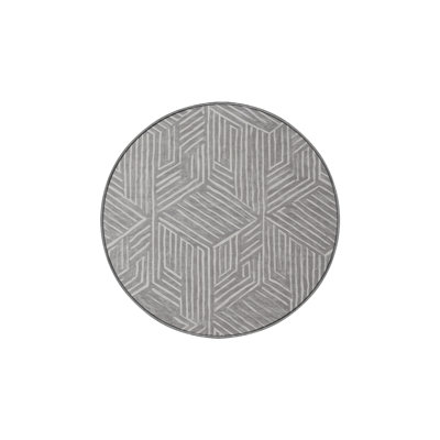 Machine Washable Gray Area Rug