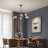 Jaelon 9 - Light Dimmable Modern Linear Chandelier-447826846