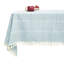 Nappe carrée en mélange de polyester et de coton avec pampille imperméable et résistante à la décoloration-18911398-18911390