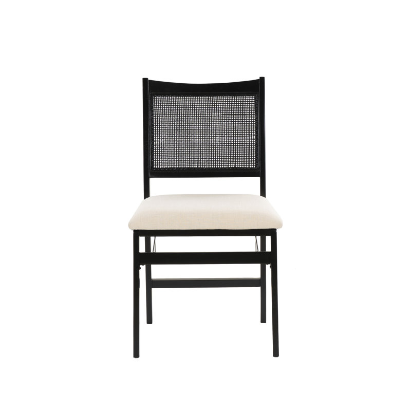 Chaise de salle à manger Donner, Noir
