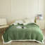 Couverture en molleton vert Sherpa à double face 30 po x 40 po-119457224-119457232