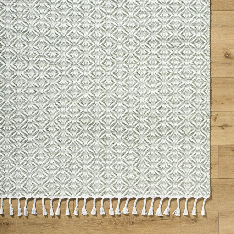 Bhaktivinod Hand Woven Area Rug, Runner 2'6" x 8'
