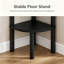 Corner Shelf Unit with Metal Frame-137746489