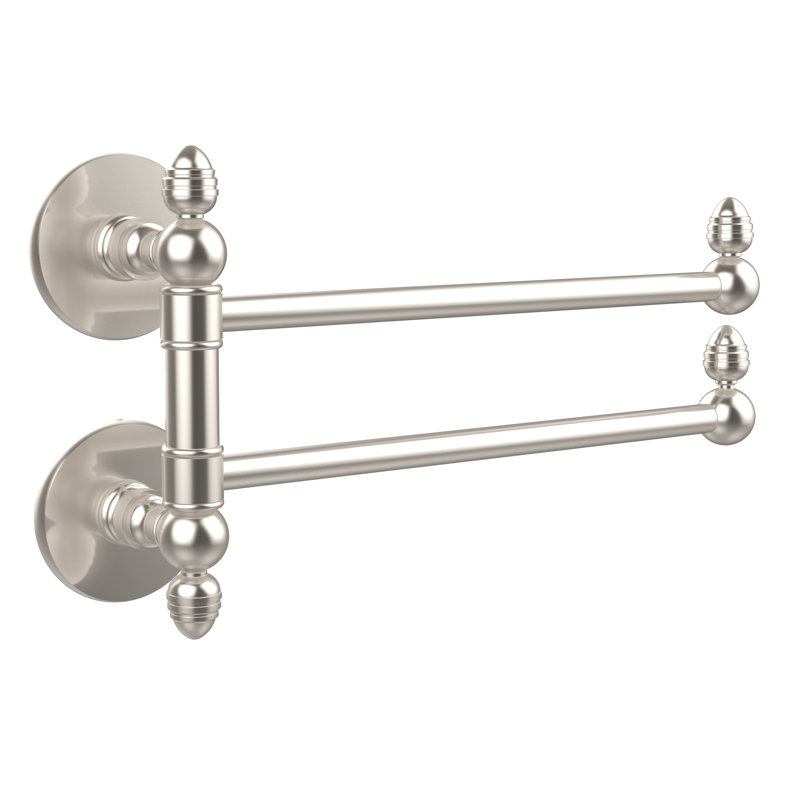 Barre à serviettes murale 12,5 "Dalston, Nickel satiné