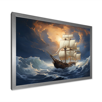 Pirate Boat Carabian Legacy II - Pirate Wall Art