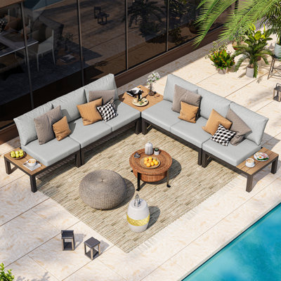 8 - Person Patio Conversation Set
