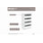 Modular Storage 21.38" W Closet System with Doors & Drawers-98678619