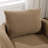 30.9" W Rattan and Wood Wide Armchair Upholstered Barrel Chair-118215506