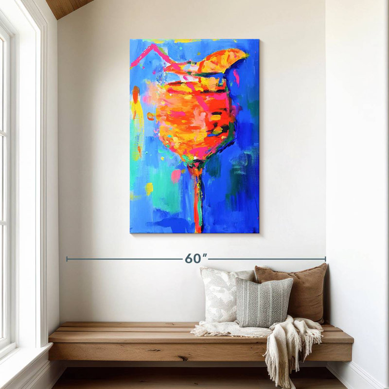 Yarlin Aperol Spritz I, 45" H x 30" W
