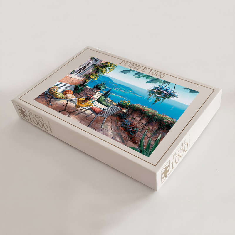 Casse-tête 1000 pièces, 26,8 po x 18,9 po | Conception 100% carton de haute qualité et éclatante | Parfait pour le plaisir en famille, le soulagement du stress et les jeux éducatifs | Cadeau pour adultes et enfants | Dimensions de la boîte: 13,2 po x 9,1 po x 2,0 po
