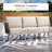 Outdoor Patio Conversation Set With Wicker And Rattan Weave – Stylish & Durable