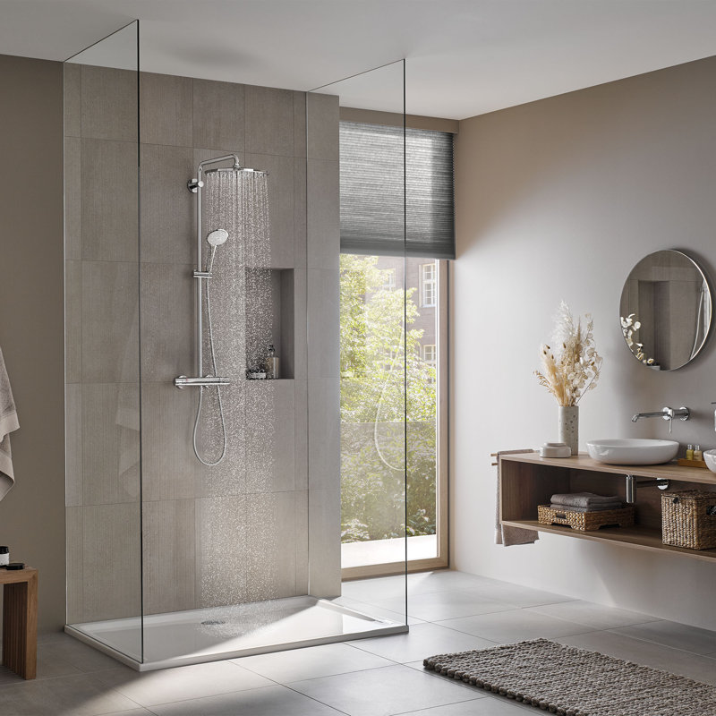 Euphoria Complete Shower System, Starlight Chrome
