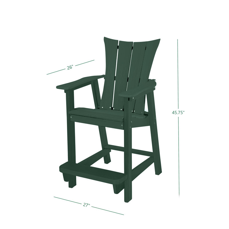 Ensemble de table bistro et chaises d'extérieur Phat Tommy, Vert