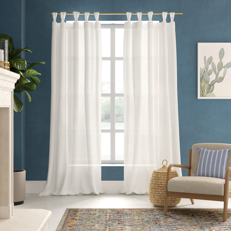 Jianyu Room Darkening Curtain Pair, Gray, 54" W x 108" L